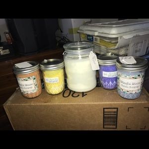 Homemade candles AMAZING fragrance options